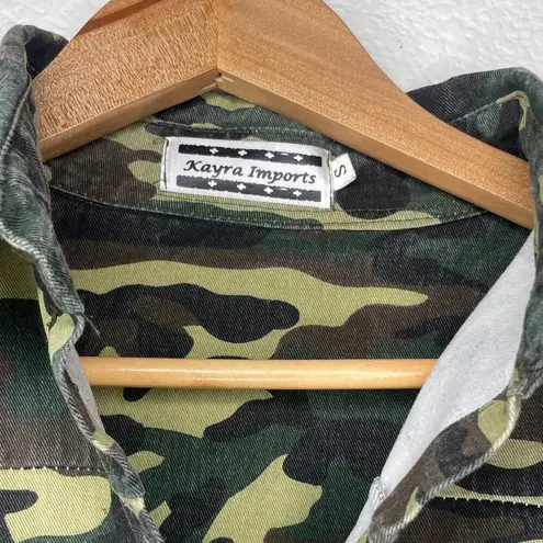 Kayra Imports Green Camouflage High