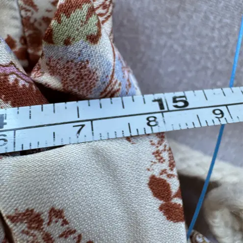 Free People Intimately Dreamy Days/Goddess Satin Sleep Pajama Set size M Brown Size M