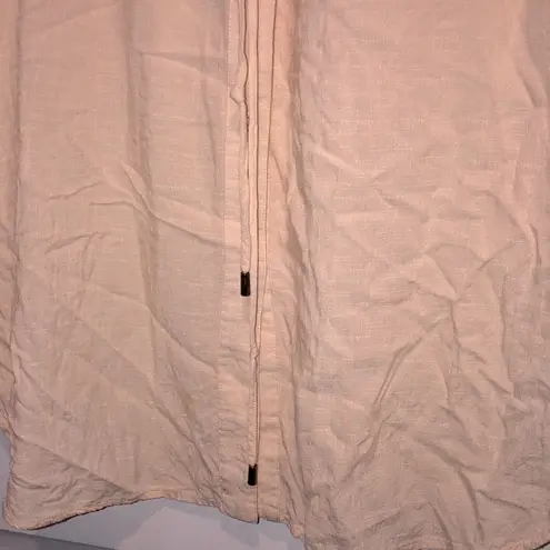 HD in Paris by Anthropologie ivory color shirt dress size small