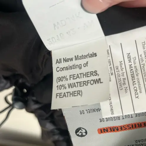 Ravean Down Heated Jacket Detachable Hood Rechargeable 12v Battery large Black