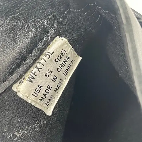 PROPET Topaz Boots Size 8.5 X(2E) Extra Wide New Womens Ankle Boot Leather NWOT Black