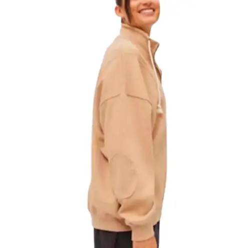 Urban Outfitters  BDG Porter Zip-Up Sweatshirt Jacket, Sand / Sable, M, NWT!