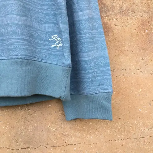 NWT Reel Life Super Soft Bayfront Sweatshirt M Blue Size M