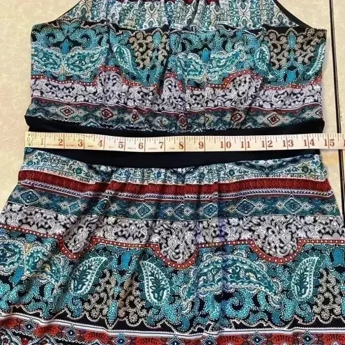 Enfocus Studio En Focus Studio Boho Aztec sleeveless dress Size 10P‎