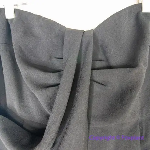 Eloquii New! tie waist strapless ruched front overlay jumpsuit, size 18