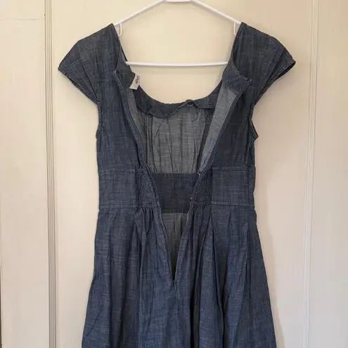 Eshakti XS/S Classic Blue Midi Dress