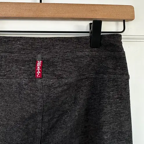 Hard‎ Tail Legging Dark Charcoal Heather Size XS Athletic Keyhole Detail Gray