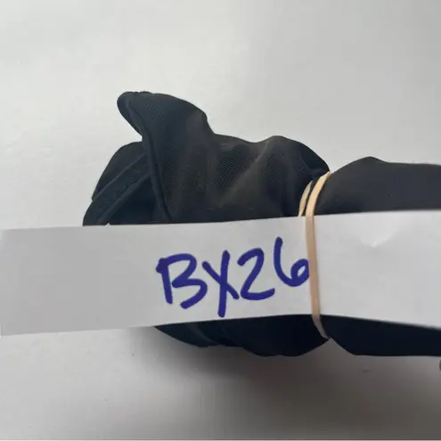 Black Luvapole Pole Dance Fitness Strappy Sports Bra Size M