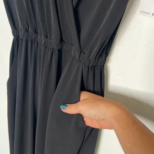 Karen Kane 🦃 Lifestyle Basics Travel Jumpsuit Black Size Small NWT