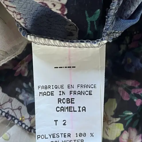 Its Anitsa Paris Womens M Floral Camelia Dress France T2 Vintage Multiple Size M