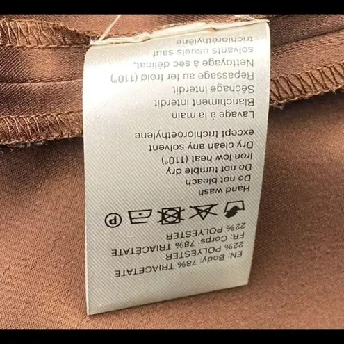 NANUSHKA Sayan Satin Slipdress Slipdress
NANUSHKA in Bronze Brown Size Small NWT