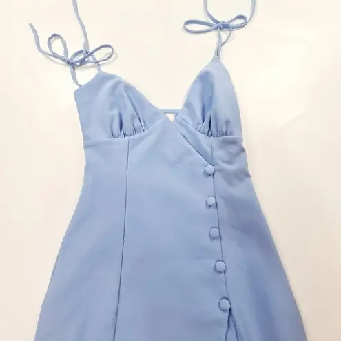 Camila Coelho Aaliyah Midi Dress in Periwinkle Blue XXS