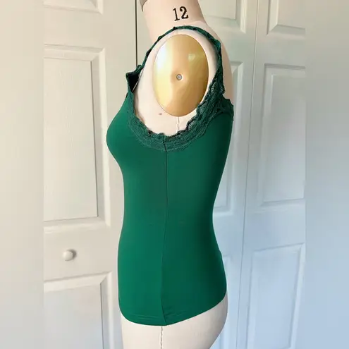 Kitten D’Amour Follies Singlet Camisole in Green Size L