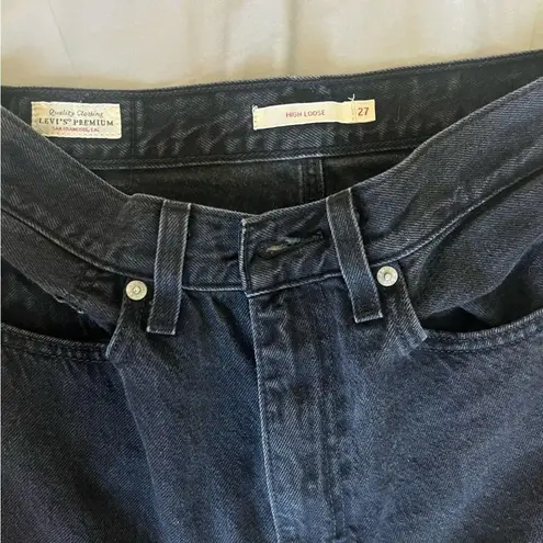 Levi's  Black High Rise Jeans Versatile Style - Image 3