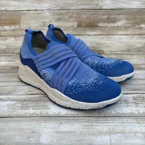 Align Celestia Shoes Sz 9M Marina Blue Fabric Upper Lightweight Nursing Slip On