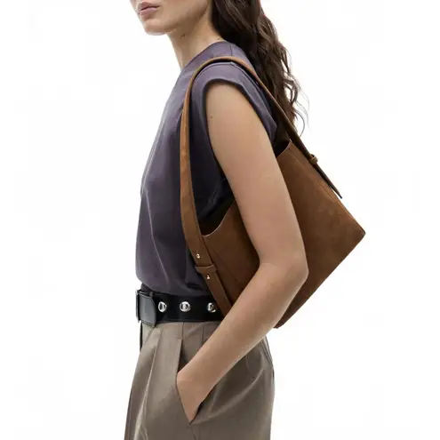 Mango  Short-Sleeved Cotton T-Shirt Charcoal NWT Small - Image 4