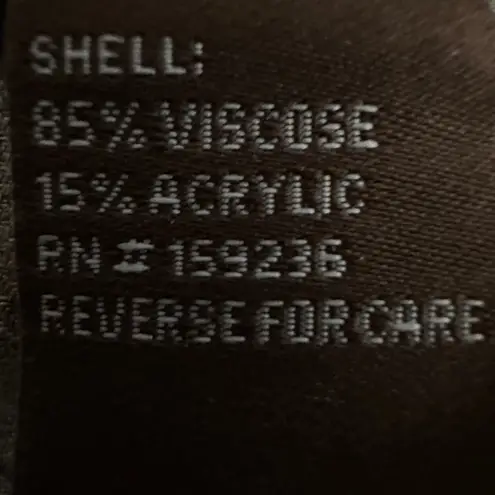 J. McLaughlin Gray Pull-On Straight Leg Pants Size S Classic Stretch Work Trouser