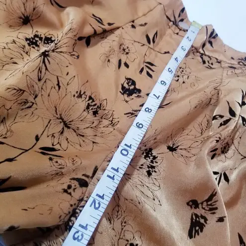 House of Harlow1960 x Revolve Floral & Birds Print High Rise Pants Yellow