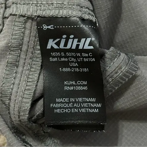 Kuhl Women’s Size 10 Short Gray Horizn Regual Skinny Hiking Outdoors Cargo Pants