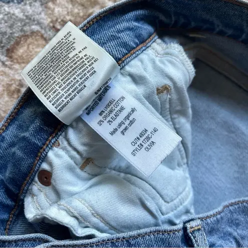 Citizens of Humanity  Olivia High Rise Slim Ankle Distressed jeans