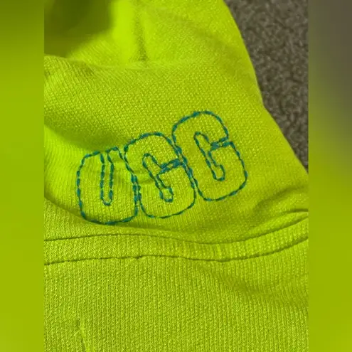 UGG  Neon Crop Hoodie Sweatshirt Size XS Bin 226