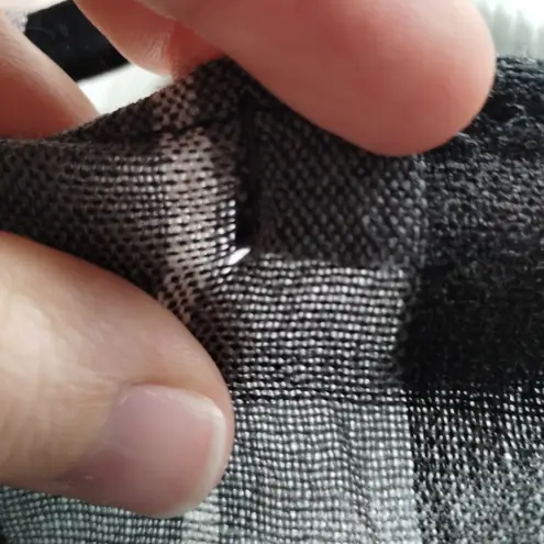 Steve Madden  Women's City Chic One Size Fits Most Plaid Open Front Pocket Poncho