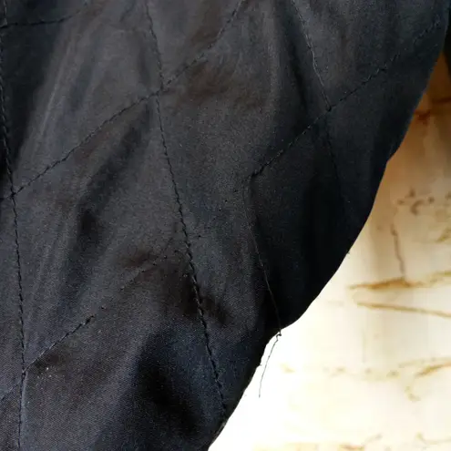 prAna Jacket Womens S Black Full Zip Fleece Line Lightweight Coat Gorpcore FLAW