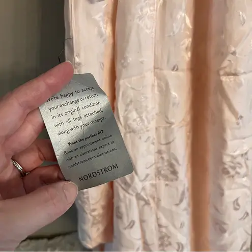 LULUS Red Carpet Ready Jacquard Maxi Dress Pink Size L