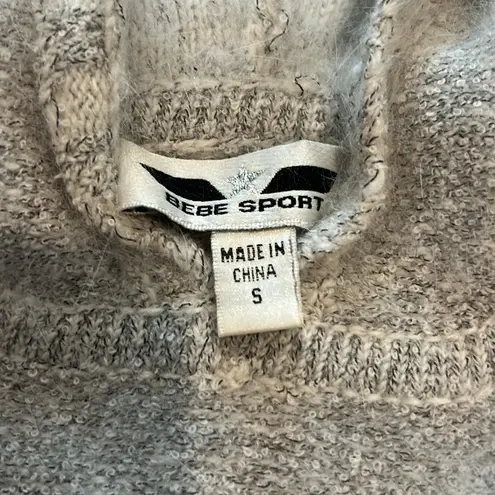 Bebe  fuzzy hooded sweater thumbnail 5