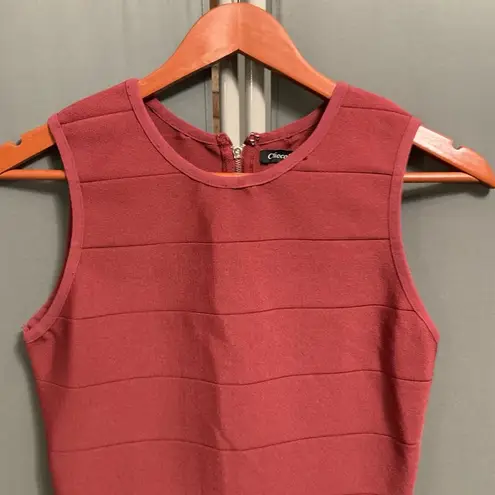 Chocolate USA B02-Women's Dress, Burgundy, Size M