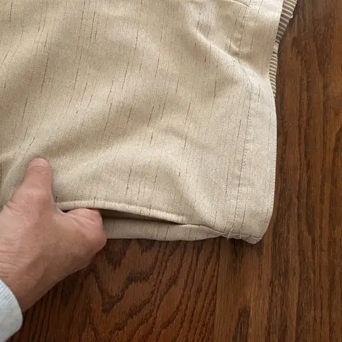 Alfred Dunner NWT Classics Twill Textured Pattern Elastic Waist Pants Size 14 - Image 6