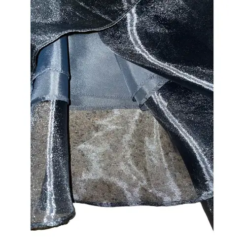 JS Collections Maxi Skirt Womens 6 Used Lined Formal Black