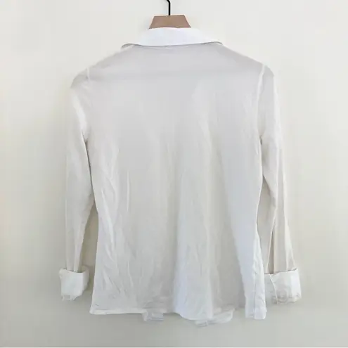 Calvin Klein  White Button Up Size Small