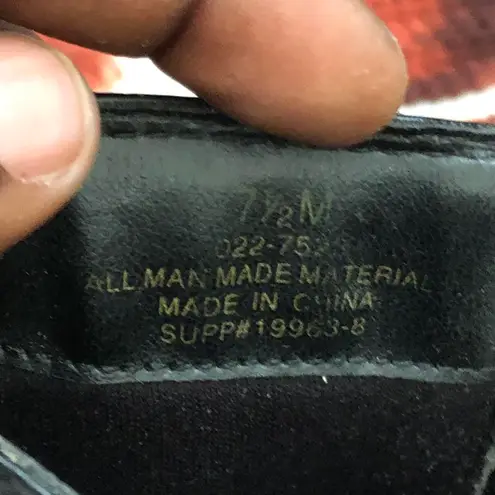 Arizona RARE Vintage Y2K Black leather Oxford Wingtip lace-up