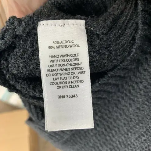 Ellen Tracy Size L Wool Blend Cardigan Sweater