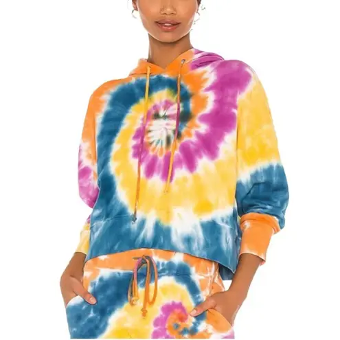 Daydreamer  X REVOLVE Double Trouble Tie Dye Shrunken Hoodie