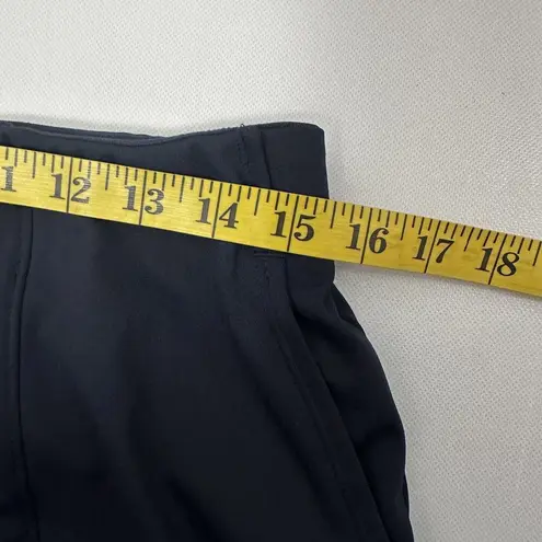 Old Navy  Pants Womens Large High Rise PowerSoft GoDry Wide Leg Navy Blue Pockets