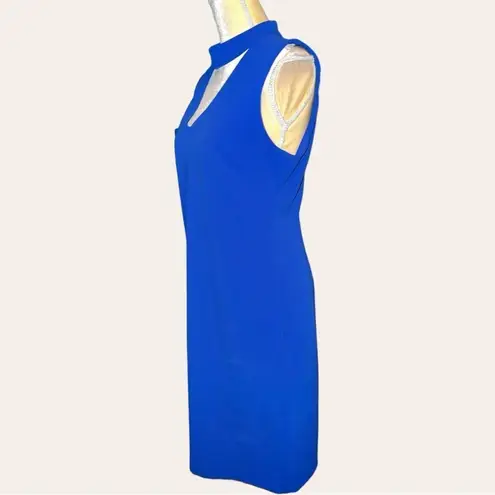 Calvin Klein  beautiful and classy classic blue dress!