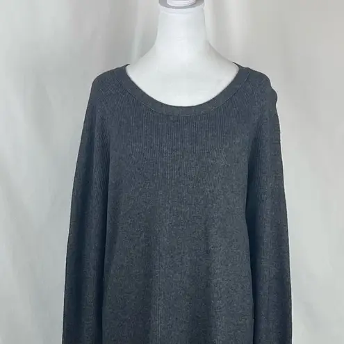 Madewell  Gray Merino Wool Alpaca Blend Sweater Dress Size L