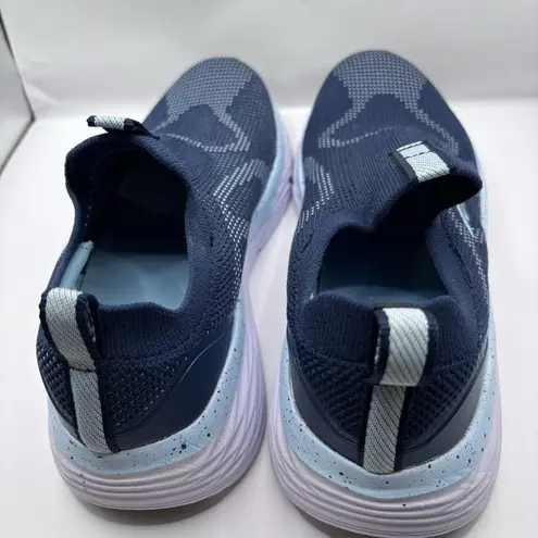 Avia ARCH SUPPORT ELASTIC GORING BLUE PULL ON LIGHT SNEAKERS SHOES Size 7.5W