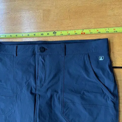 Eastern Mountain Sports EMS Eastern Mountain Sport Skort Stretch Black Shorts Skirt Comfort, Size 14