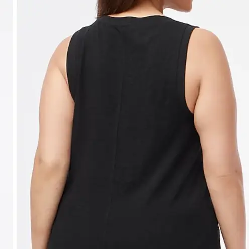 J.Crew  Black Girlfriend tank top