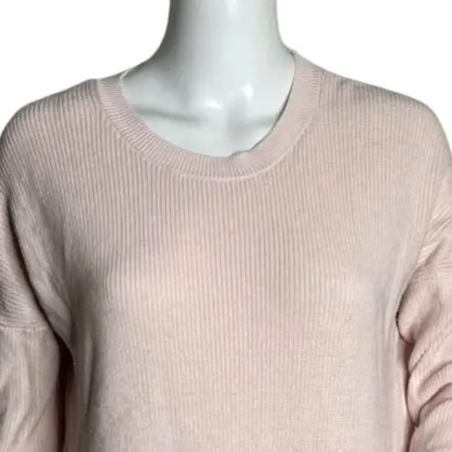 Magaschoni M Sweater Womens Small Blush Pink Everyday Neutral Basic Minimalist