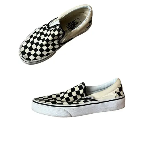 Vans  Slip-On Checkerboard Skate Shoe Sz 7