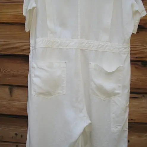 Christy Dawn NWT Penny Linen Blend Painters Jumpsuit Pants