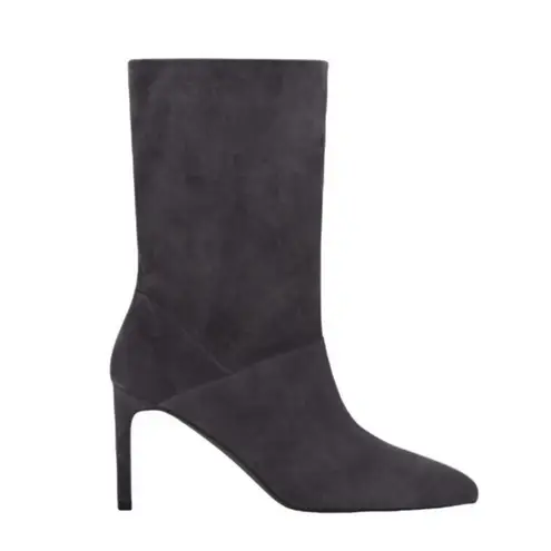 AllSaints Orlana Pointed Toe Boot in Black Suede Women's Size 7 New Without Box