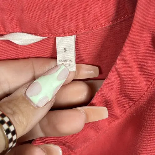 Soft Surroundings Tunic Blouse Lagenlook Art Teacher Relaxed Comfy Casual