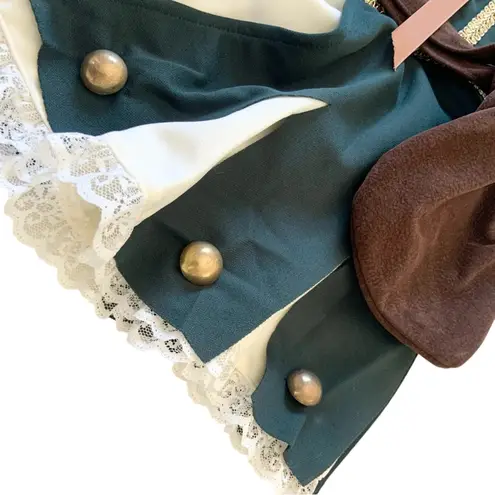 Charades Costumes Robin Hoodie Sexy Dress Green Velvet Size XS NEW Robin Hood