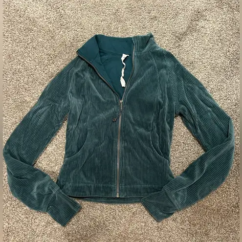 Lululemon  Scuba Track Jacket Velvet Cord