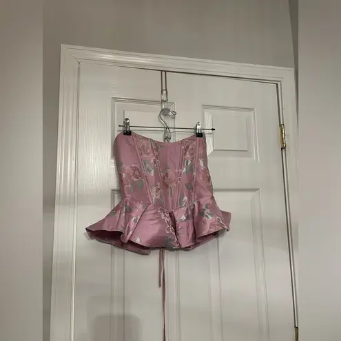 V. Chapman Waverly Set in Orchid Baroque Floral Size 0